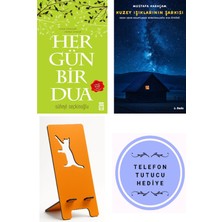 Timaş Yayınları Her Gün Bir Dua - Süheyl Seçkinoğlu + Kuzey Işıklarının Şarkısı + Telefon Tutucu