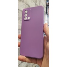 Vendas Ucuzluk Çadırı Oppo A74 Uyumlu Silikon Kılıf - Lila
