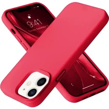 Toyigoo Mey Ithalat®   iPhone 12 Kılıf Nano Içi Kadife Silikon - Kırmızı TYGRSYT9573