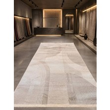 Merinos Vincent Still 77228 070 Leke Tutmaz, Tozumaz Yumuşak Modern Halı Salon Oturma Odası Halısı