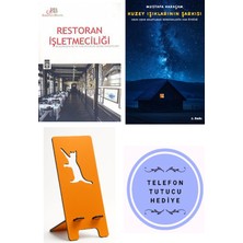 Timaş Yayınları Restoran Işletmeciliği - Ramazan Bingöl + Kuzey Işıklarının Şarkısı + Telefon Tutucu