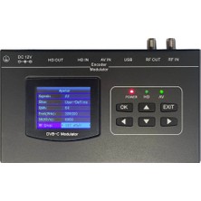 Divisat DC-300 Tek Kanal Qam Dvb-C Encoder Modülatör