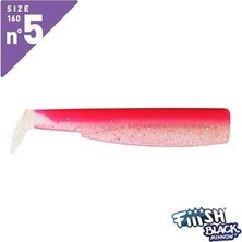 Fiiish BM160/5 BM359 3x-Gövde Rose Fluo Silikon Yem