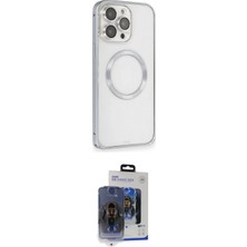 Marsilyan™- iPhone 15 Pro Max Kılıf Ahenk Işık Serisi - Siyah Vanessa Magic Cam
