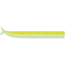 Fiiish Crazy Sandeel CSE150/CSE235 3x-Gövde Jaune Fluo Silikon Yem