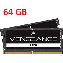 Vengeance Sodımm Ddr5 64GB (2X32) 4800MHZ CL40 Laptop Ram