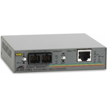 Allied Telesis AT-MC102XL Fast Ethernet 100BASE-TX Bakırdan 100BASE-FX Çoklu Mod (Multi-Mode) Sc Fiber Medya Çevirici