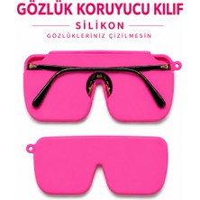 Silvora Silikon Gözlük Kılıf, Asılabilir, Katlanabilir, Çantada Yer Kaplamaz