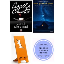 Altın Kitaplar Zehiri Kim Verdi - Agatha Christie + Kuzey Işıklarının Şarkısı + Telefon Tutucu