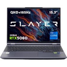 Game Garaj Slayer X7T2-5060 C3 Intel Core I7 14650HX 32GB Ram 1tb SSD RTX5060 15.3" 165Hz Qhd+ IPS Freedos Gaming Laptop