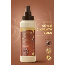 Gurme Serisi Sütlü Çikolata Sos Kremsi Dokusu ile Zengin ve Akışkan Kıvam