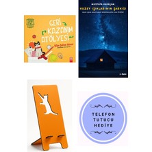 Altın Kitaplar Geri Kazanım Atölyesi-Sıfır Atıkla Yaşa - Bilge Buhan Musa + Kuzey Işıklarının Şarkısı + Telefon Tutucu
