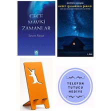 Altın Kitaplar Gece Mavisi Zamanlar - Sevim Reşat + Kuzey Işıklarının Şarkısı + Telefon Tutucu