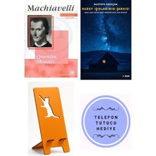 Altın Kitaplar Machiavelli - Quentin Skinner + Kuzey Işıklarının Şarkısı + Telefon Tutucu
