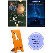 Altın Kitaplar Öç Yuvası - V. C. Andrews + Kuzey Işıklarının Şarkısı + Telefon Tutucu