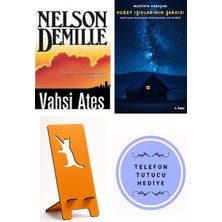 Altın Kitaplar Vahşi Ateş - Nelson Demille + Kuzey Işıklarının Şarkısı + Telefon Tutucu
