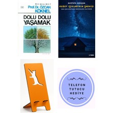 Altın Kitaplar Dolu Dolu Yaşamak - Özcan Köknel + Kuzey Işıklarının Şarkısı + Telefon Tutucu
