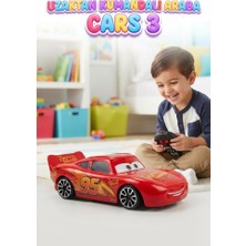 Farbu Oyuncak Cars Mcqueen Uzaktan Kumandalı Full Fonksiyonlu Eğlenceli Turbo Yarış Arabası - 19 cm