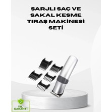 Armüz Kablosuz Profesyonel Tıraş Makinesi – Şarjlı, 60 Dakika Kullanım Süreli, Çelik Bıçaklı, Sessiz Motor