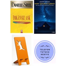 Altın Kitaplar Imkansız Aşk - Danielle Steel + Kuzey Işıklarının Şarkısı + Telefon Tutucu