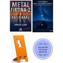 Altın Kitaplar Metal Fırtına 2 - Kayıp Naaş - Orkun Uçar + Kuzey Işıklarının Şarkısı + Telefon Tutucu