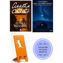 Altın Kitaplar Ölümle Randevu - Agatha Christie + Kuzey Işıklarının Şarkısı + Telefon Tutucu