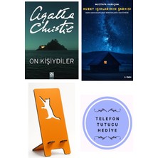 Altın Kitaplar On Kişiydiler (On Küçük Zenci) - Agatha Christie + Kuzey Işıklarının Şarkısı + Telefon Tutucu