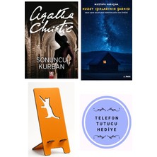 Altın Kitaplar Sonuncu Kurban - Agatha Christie + Kuzey Işıklarının Şarkısı + Telefon Tutucu
