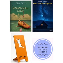 Altın Kitaplar Kramponlu Ceset - Celil Oker + Kuzey Işıklarının Şarkısı + Telefon Tutucu