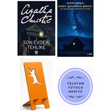Altın Kitaplar Son Evdeki Tehlike - Agatha Christie + Kuzey Işıklarının Şarkısı + Telefon Tutucu