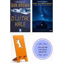Altın Kitaplar Dijital Kale - Dan Brown + Kuzey Işıklarının Şarkısı + Telefon Tutucu