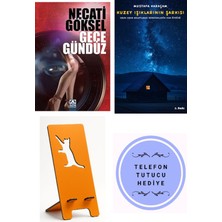 Altın Kitaplar Gece Gündüz - Necati Göksel + Kuzey Işıklarının Şarkısı + Telefon Tutucu