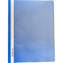 Umix Mavi Telli Dosya A4 Plastik Hızlı Okuyucu Sıkıştırmalı Dosya - 10'lu Paket