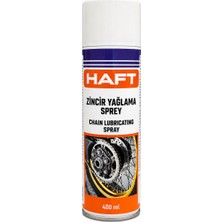 Haft Motosiklet Zincir Yağlama Sprey Beyaz 400ML
