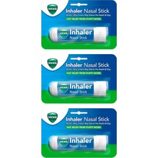 Vicks Nasal Inhaler Çubuk 1gr * 3lü Set