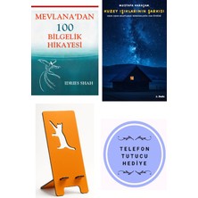 Butik Mevlana'dan 100 Bilgelik Hikayesi - Idries Shah + Kuzey Işıklarının Şarkısı + Telefon Tutucu