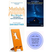 Butik Mutluluk - Dan Buettner + Kuzey Işıklarının Şarkısı + Telefon Tutucu