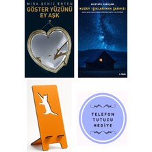 Butik Göster Yüzünü Ey Aşk - Mira Şeniz Erten + Kuzey Işıklarının Şarkısı + Telefon Tutucu