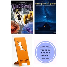 Domingo Yayınevi Wundersmith Morrigan Crow'un Gerçek Kimliği - Jessica Townsend + Kuzey Işıklarının Şarkısı + Telefon Tutucu
