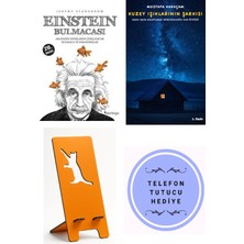 Domingo Yayınevi Einstein Bulmacası - Jeremy Stangroom + Kuzey Işıklarının Şarkısı + Telefon Tutucu