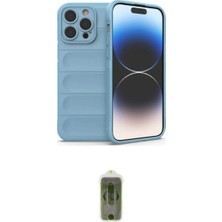 Marsilyan™- iPhone 15 Pro Kılıf Atlas Koleksiyonu - Siyah Joko Magic 5d Hayalet Cam