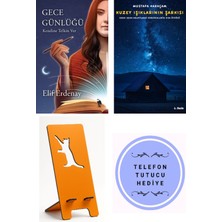 Nemesis Kitap Gece Günlüğü - Kendine Telkin Ver - Elif Erdenay + Kuzey Işıklarının Şarkısı + Telefon Tutucu