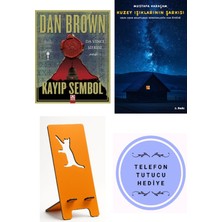Altın Kitaplar Kayıp Sembol - Dan Brown + Kuzey Işıklarının Şarkısı + Telefon Tutucu