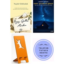Nemesis Kitap Beyaz Güller Açarken - Naşide Gökbudak + Kuzey Işıklarının Şarkısı + Telefon Tutucu