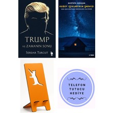 Nemesis Kitap Trump ve Zamanın Sonu - Serdar Turgut + Kuzey Işıklarının Şarkısı + Telefon Tutucu
