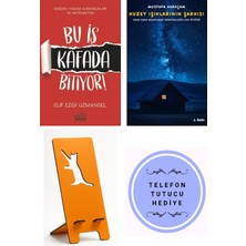 Nemesis Kitap Bu Iş Kafada Bitiyor! - Elif Ezgi Uzmansel + Kuzey Işıklarının Şarkısı + Telefon Tutucu