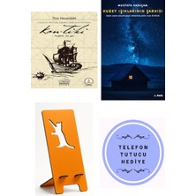 Nemesis Kitap Kon-Tiki - Thor Heyerdahl + Kuzey Işıklarının Şarkısı + Telefon Tutucu