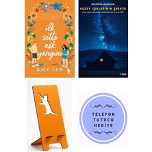 Nemesis Kitap Ilk Sette Aşk Yangını - Amy Lea + Kuzey Işıklarının Şarkısı + Telefon Tutucu