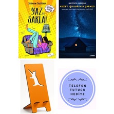 Nemesis Kitap Yaz ve Sakla! - Şebnem Seçkiner + Kuzey Işıklarının Şarkısı + Telefon Tutucu