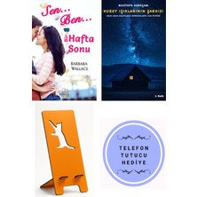 Nemesis Kitap Sen Ben ve Bir Hafta Sonu - Barbara Wallace + Kuzey Işıklarının Şarkısı + Telefon Tutucu
